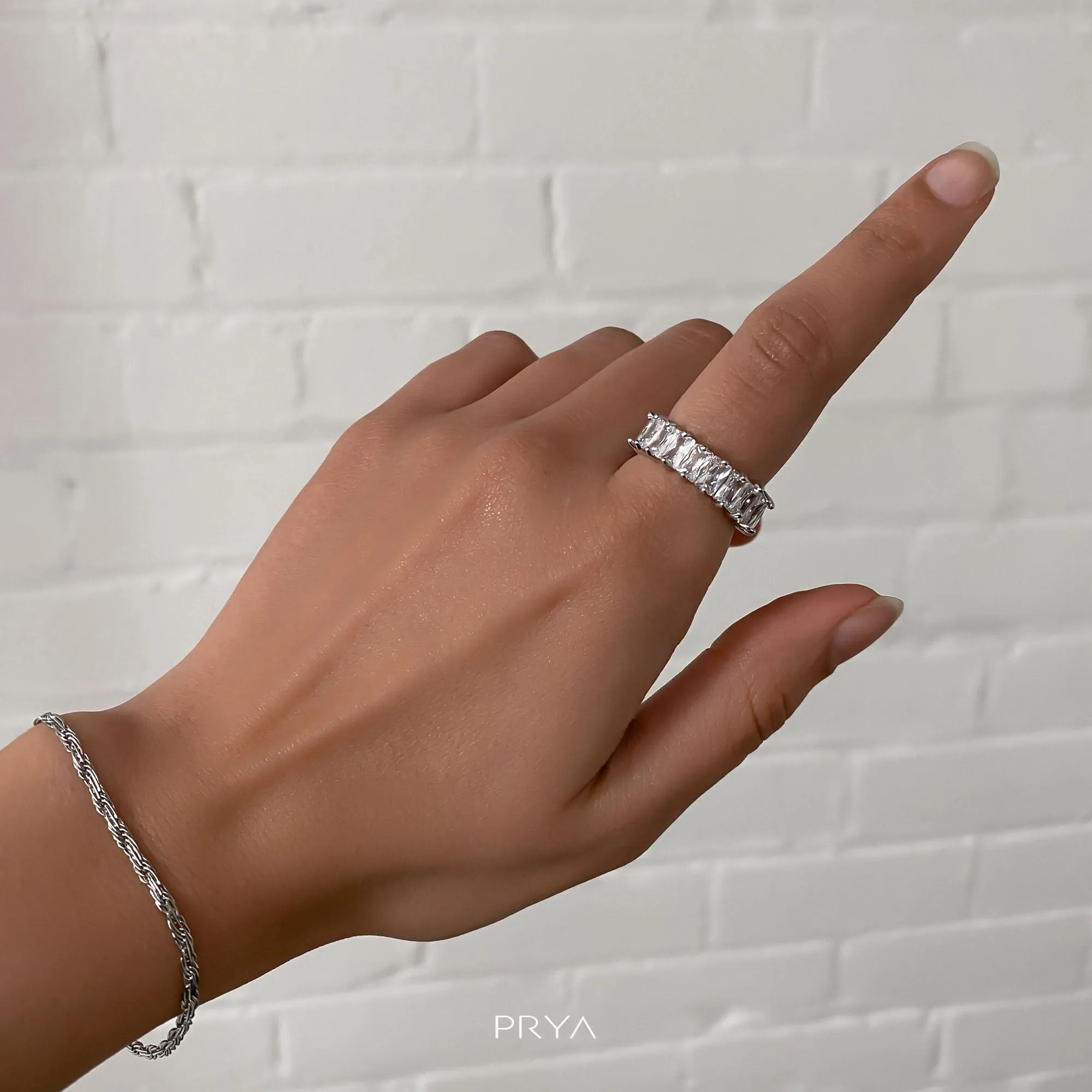 Angelica CZ Ring sold by PRYA product image thumbnail 2