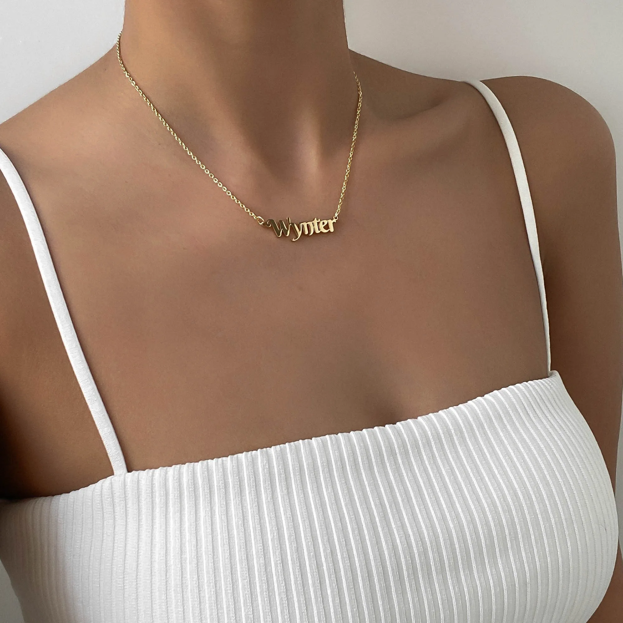 Kingdom Custom Name Necklace sold by PRYA product image thumbnail 2