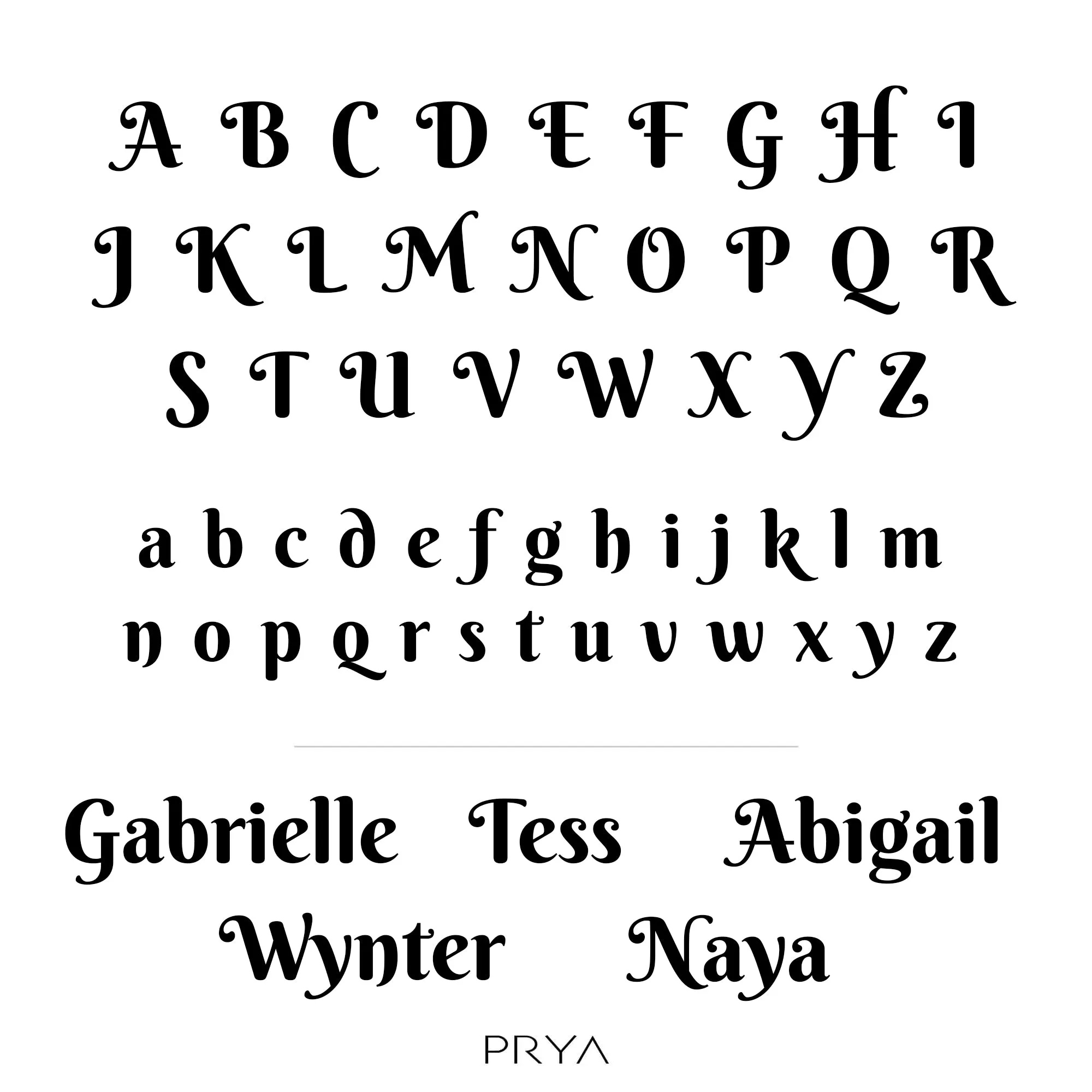 Kingdom Custom Name Necklace sold by PRYA product image thumbnail 4