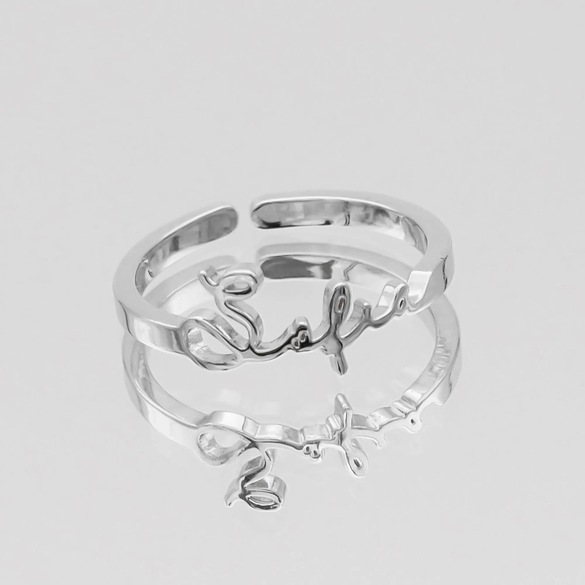 Selina Custom Name Ring sold by PRYA product image thumbnail 2