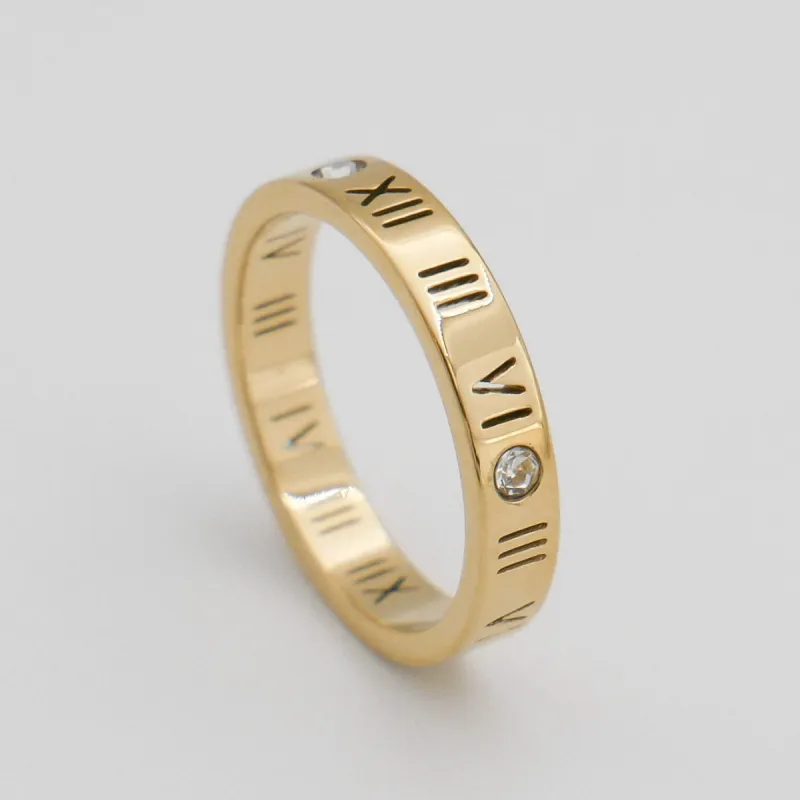 Lucia Numeral Ring sold by PRYA