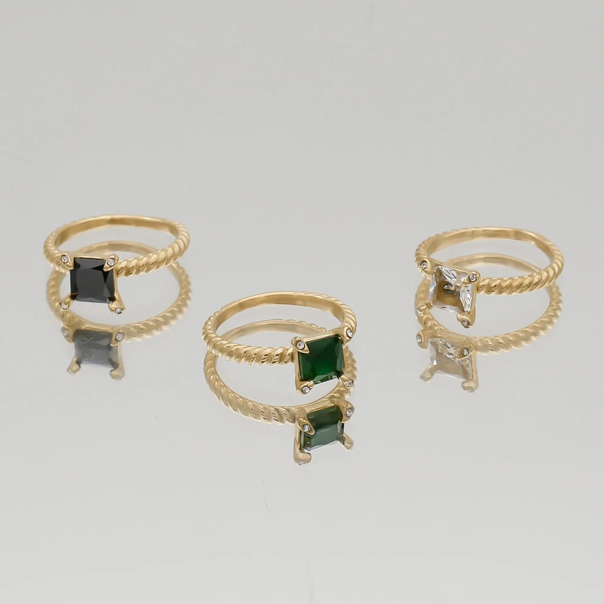 Mya Gemstone Ring sold by PRYA product image thumbnail 2