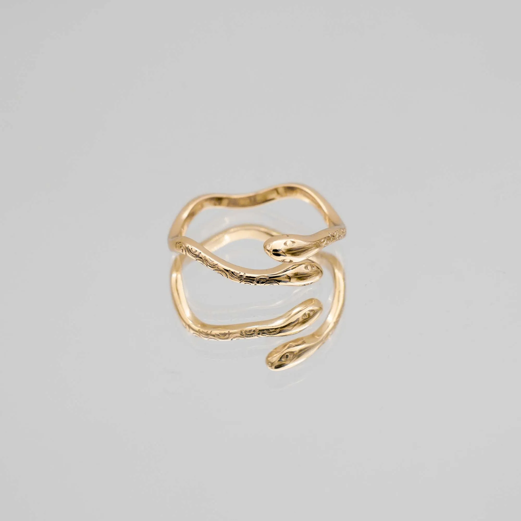 Eve Adjustable Snake Ring sold by PRYA product image thumbnail 3
