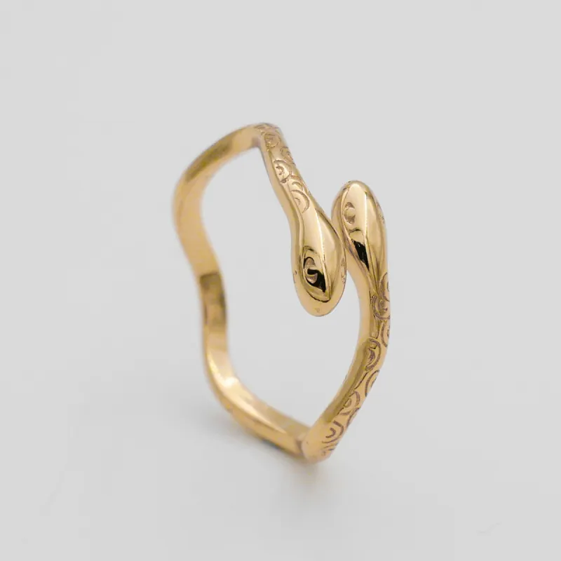 Eve Adjustable Snake Ring sold by PRYA