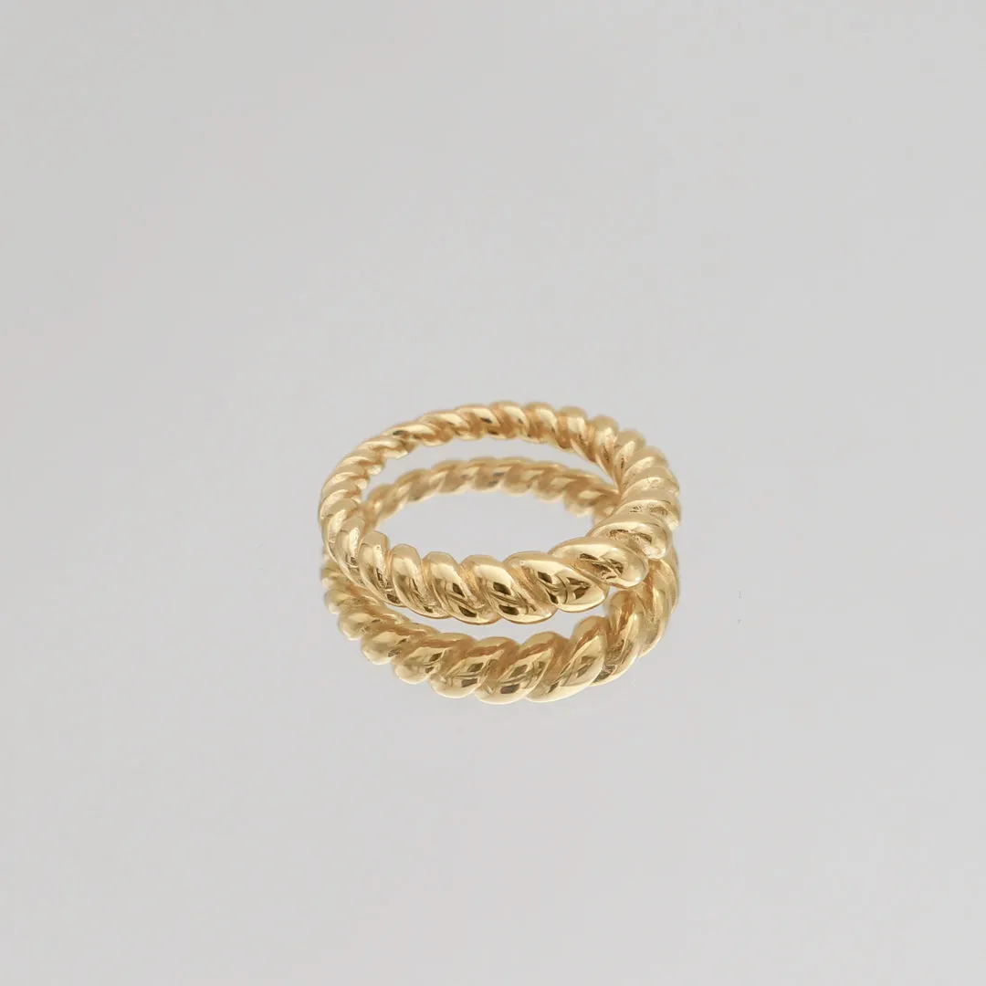 Tia Twisted Ring sold by PRYA product image thumbnail 3