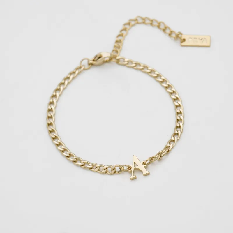 Dubai Initial Bracelet sold by PRYA