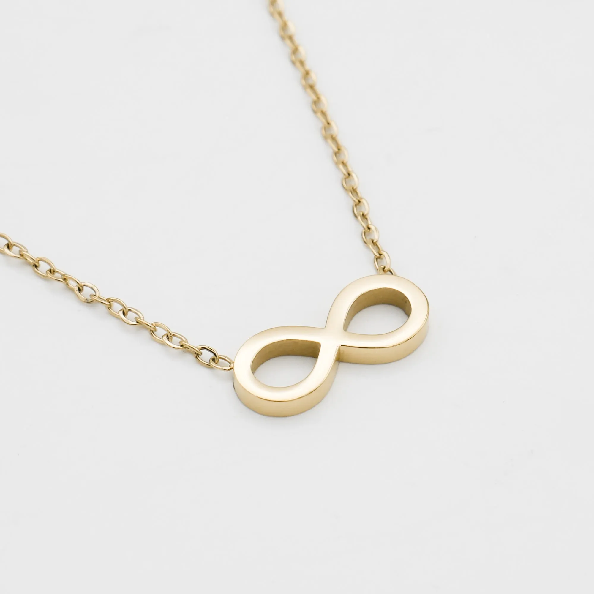 Malia Infinity Necklace sold by PRYA product image thumbnail 4
