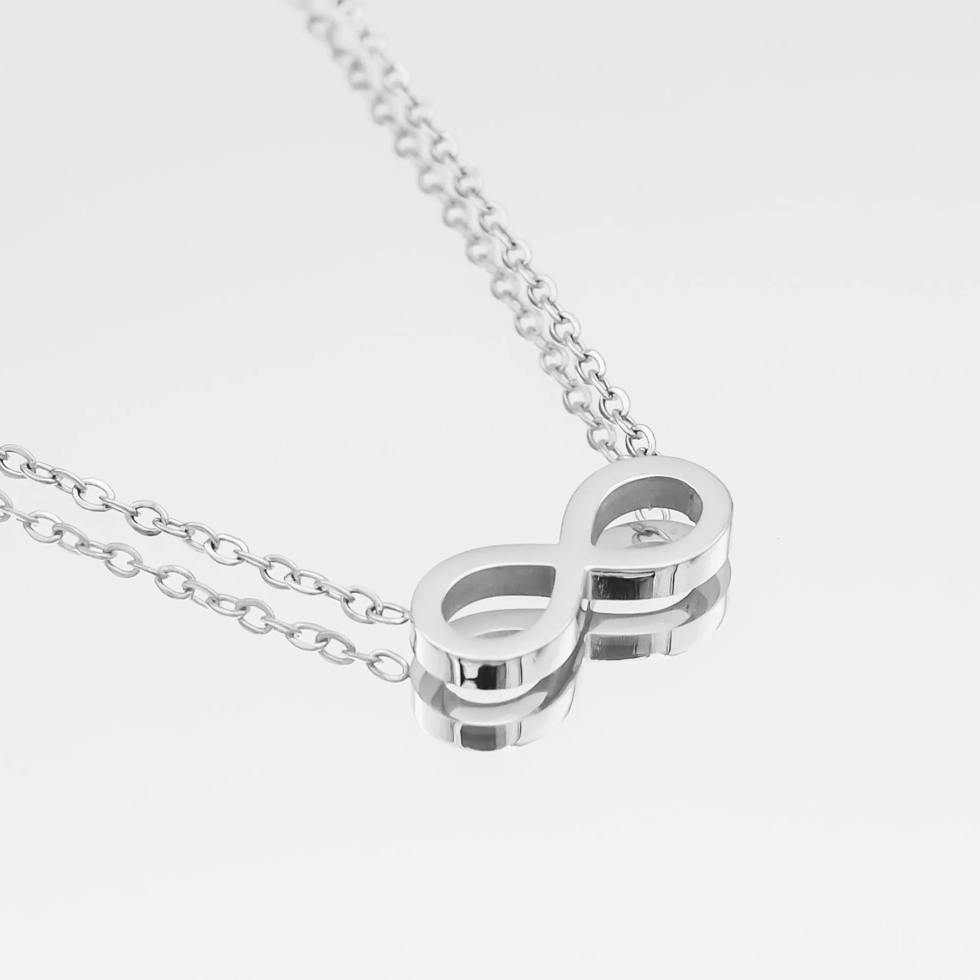 Malia Infinity Necklace sold by PRYA product image thumbnail 5