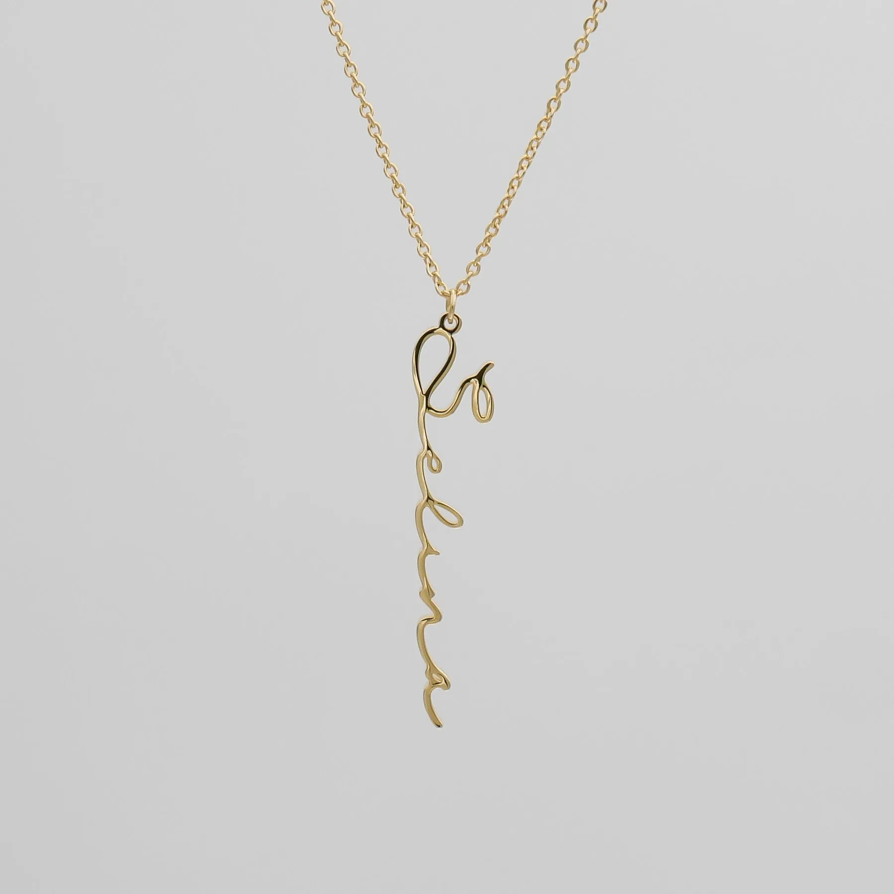 Selina Custom Name Necklace sold by PRYA