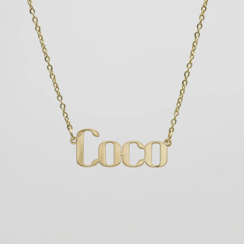 Malibu Custom Name Necklace sold by PRYA