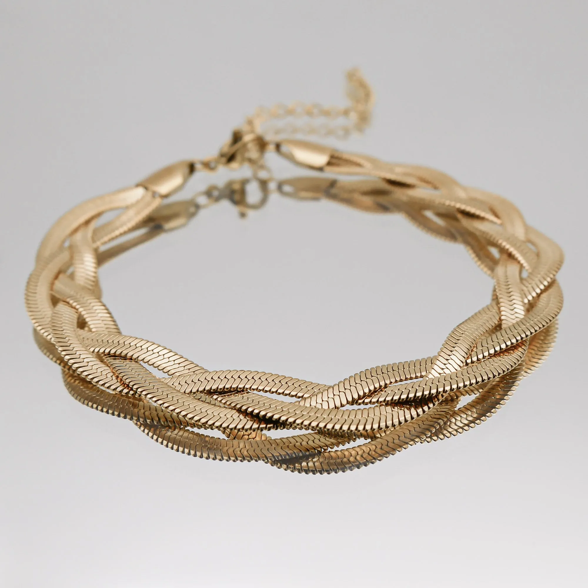 Triple Herringbone Bracelet sold by PRYA product image thumbnail 2