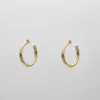 Tia Classic Hoop Earrings sold by PRYA