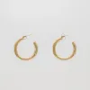 Tia Classic Hoop Earrings sold by PRYA