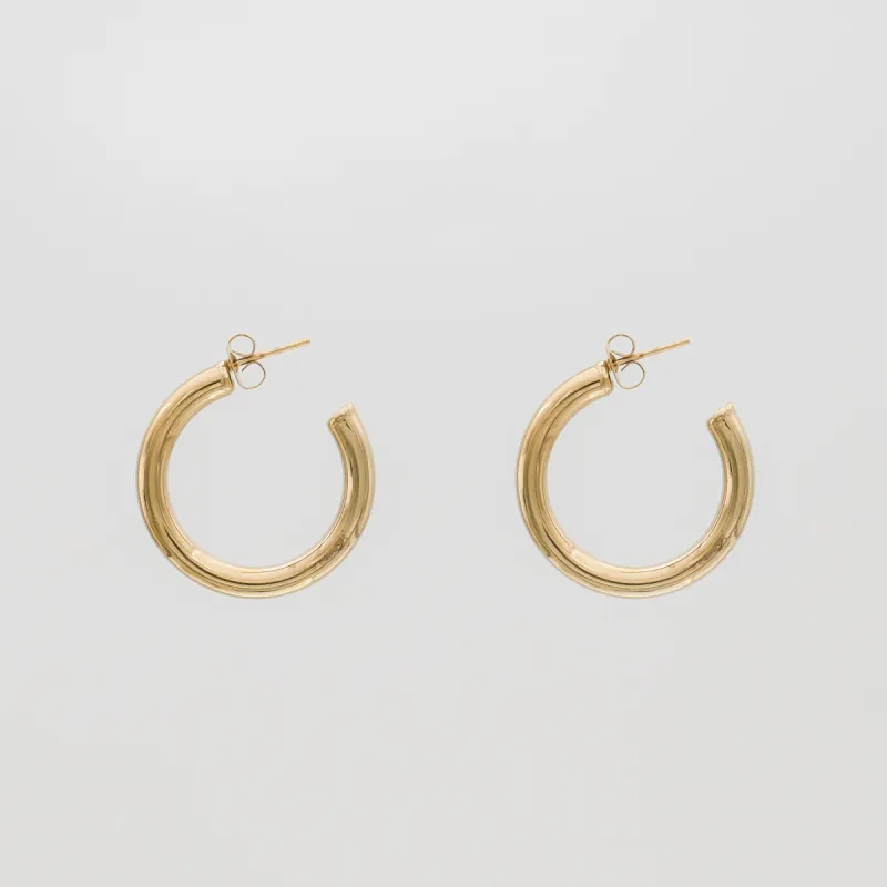 Tia Classic Hoop Earrings sold by PRYA