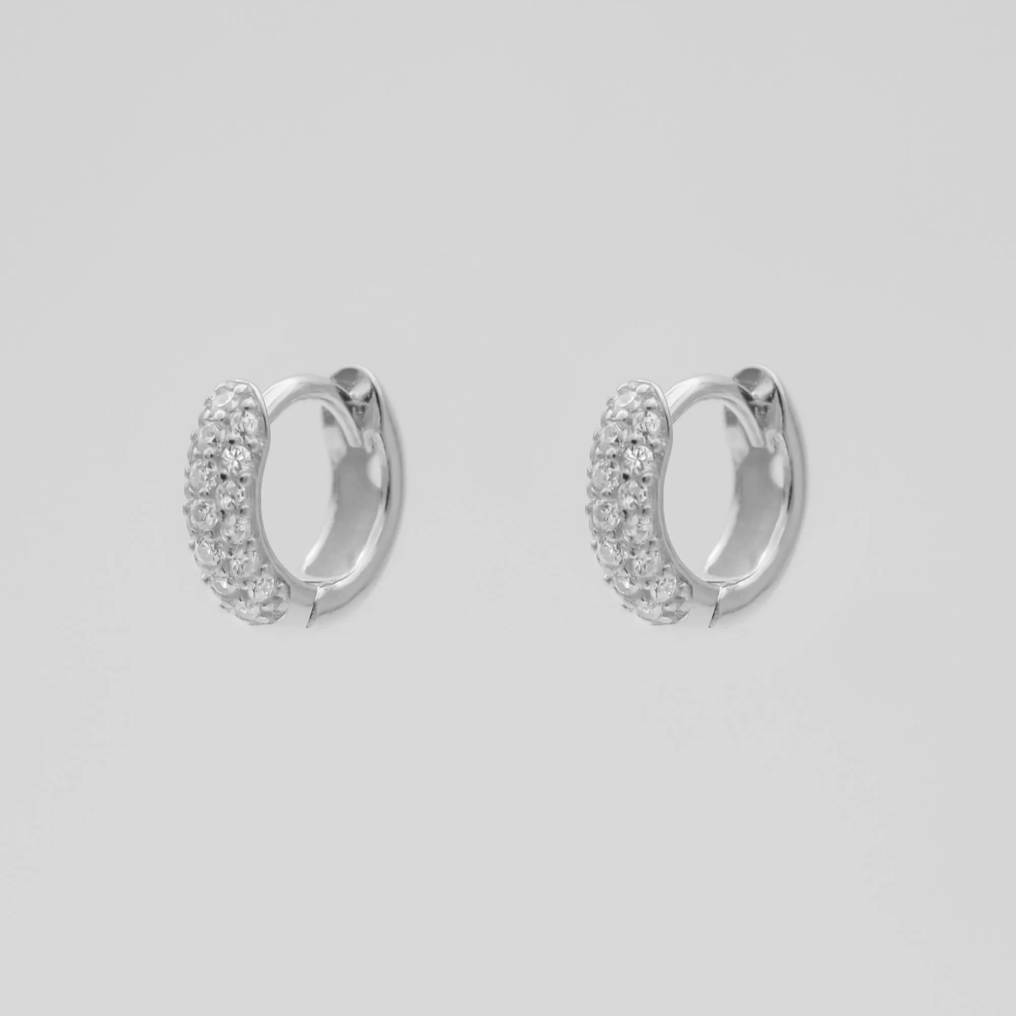 Lori CZ Huggie Earrings sold by PRYA product image thumbnail 5