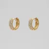 Lori CZ Huggie Earrings sold by PRYA