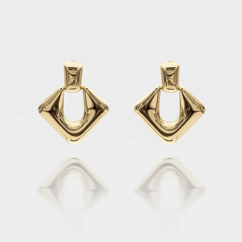 Anika Link Drop Earrings made by PRYA