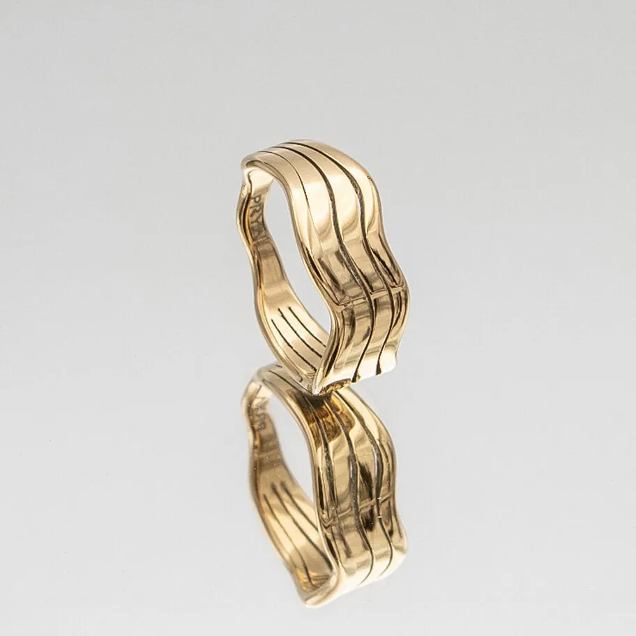 Esme Triple Wave Ring sold by PRYA product image thumbnail 5