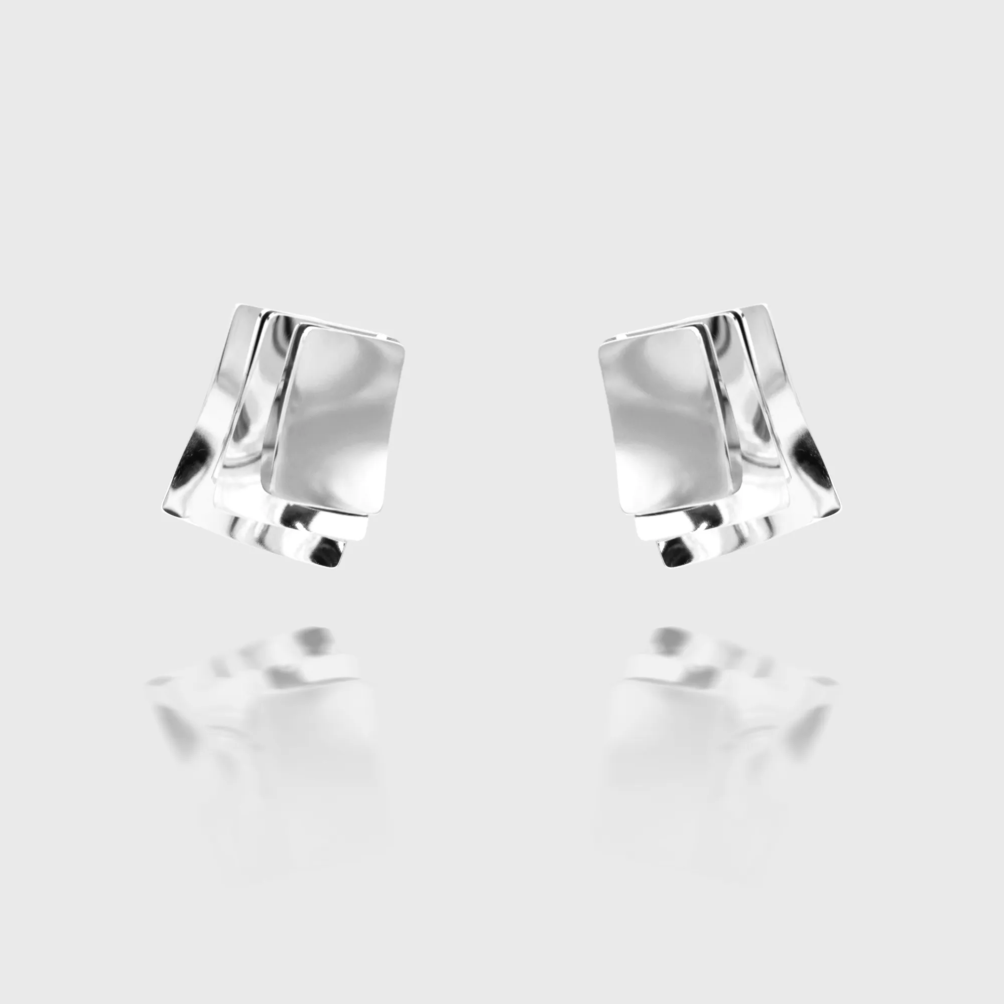 Arya Stacked Earrings sold by PRYA product image thumbnail 5