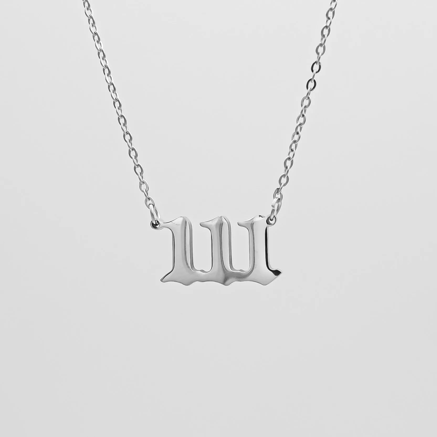 Angel Number Necklace sold by PRYA product image thumbnail 3