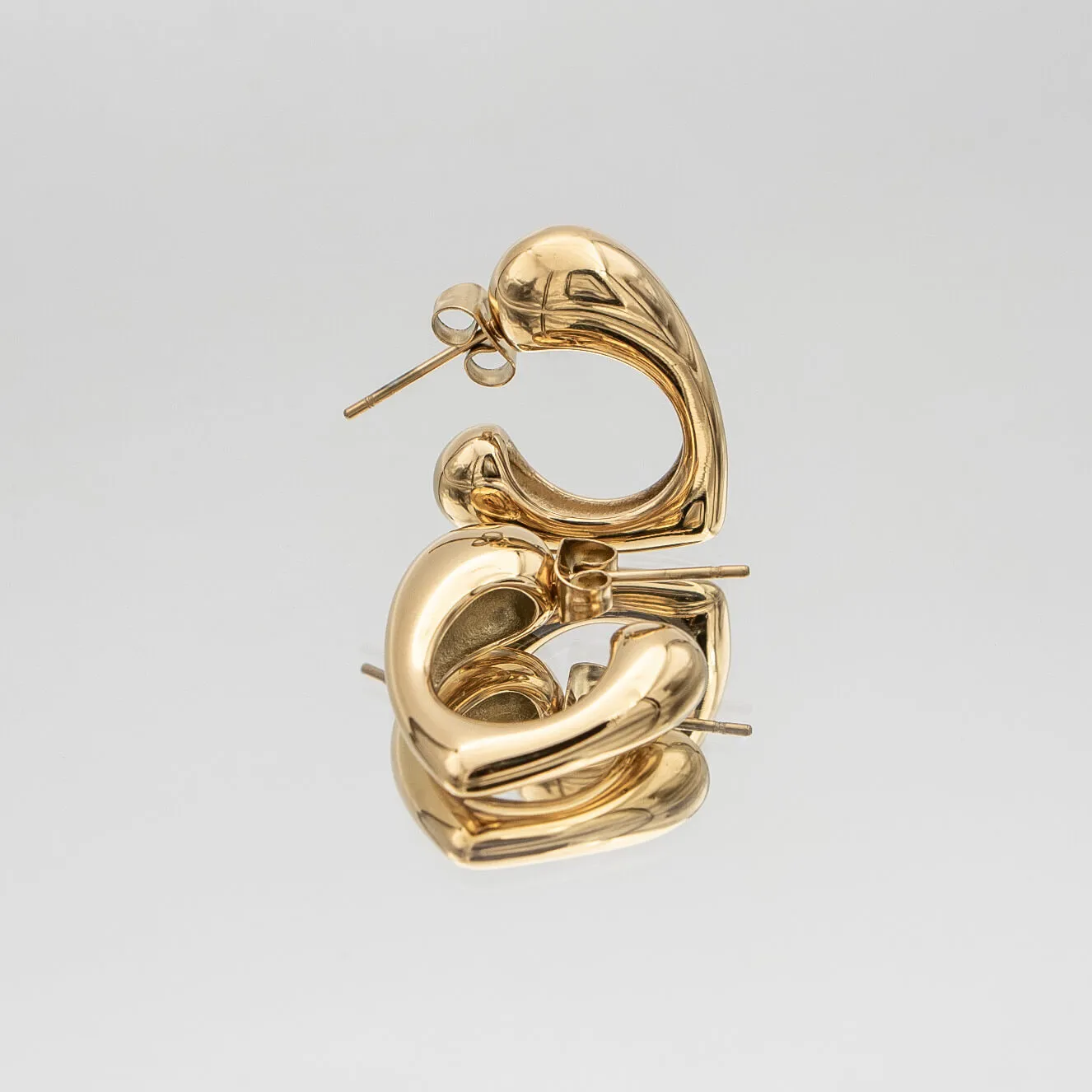 Tara Half Earrings sold by PRYA product image thumbnail 5