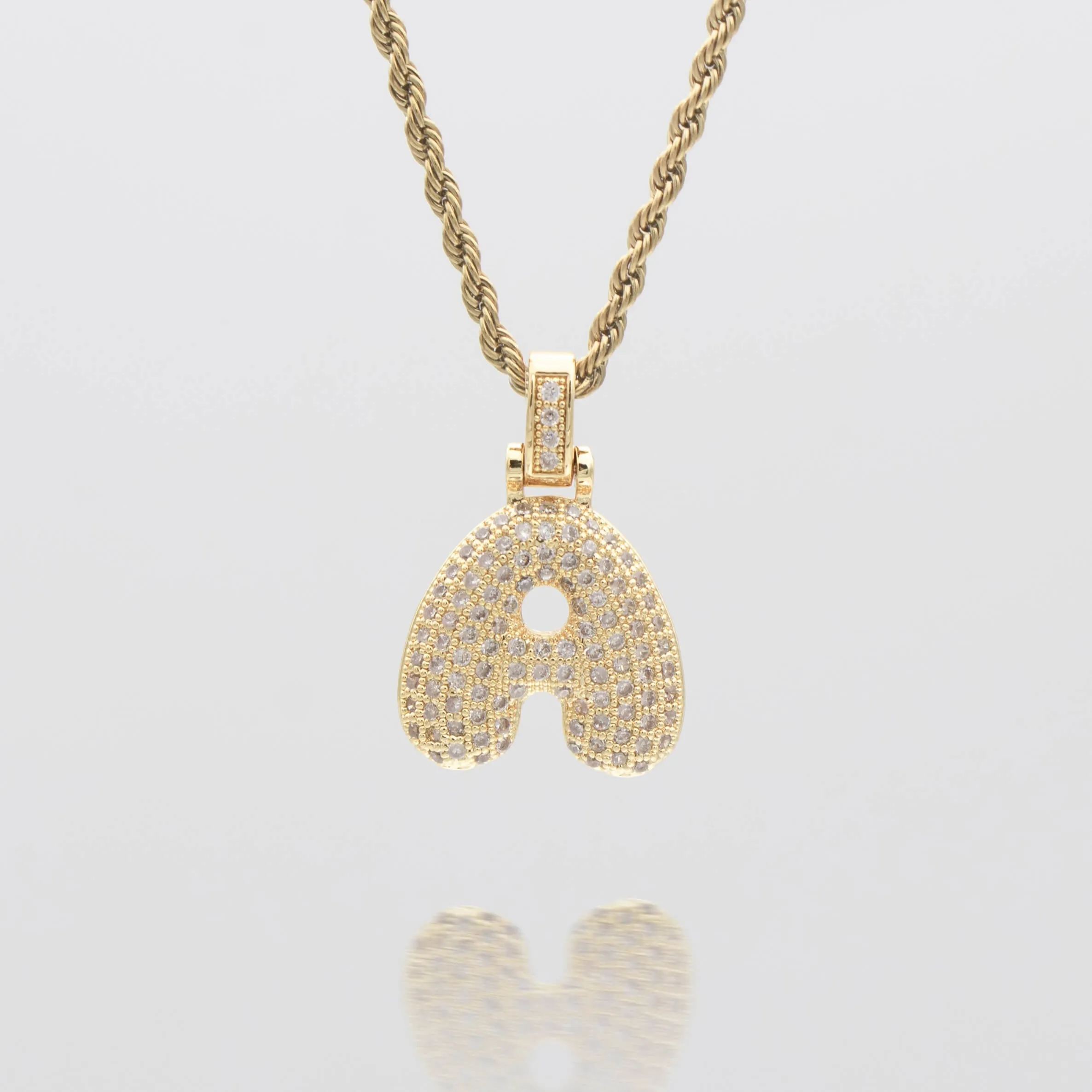 FREE GIFT | ICY Bubble Letter Initial Necklace sold by PRYA product image thumbnail 2