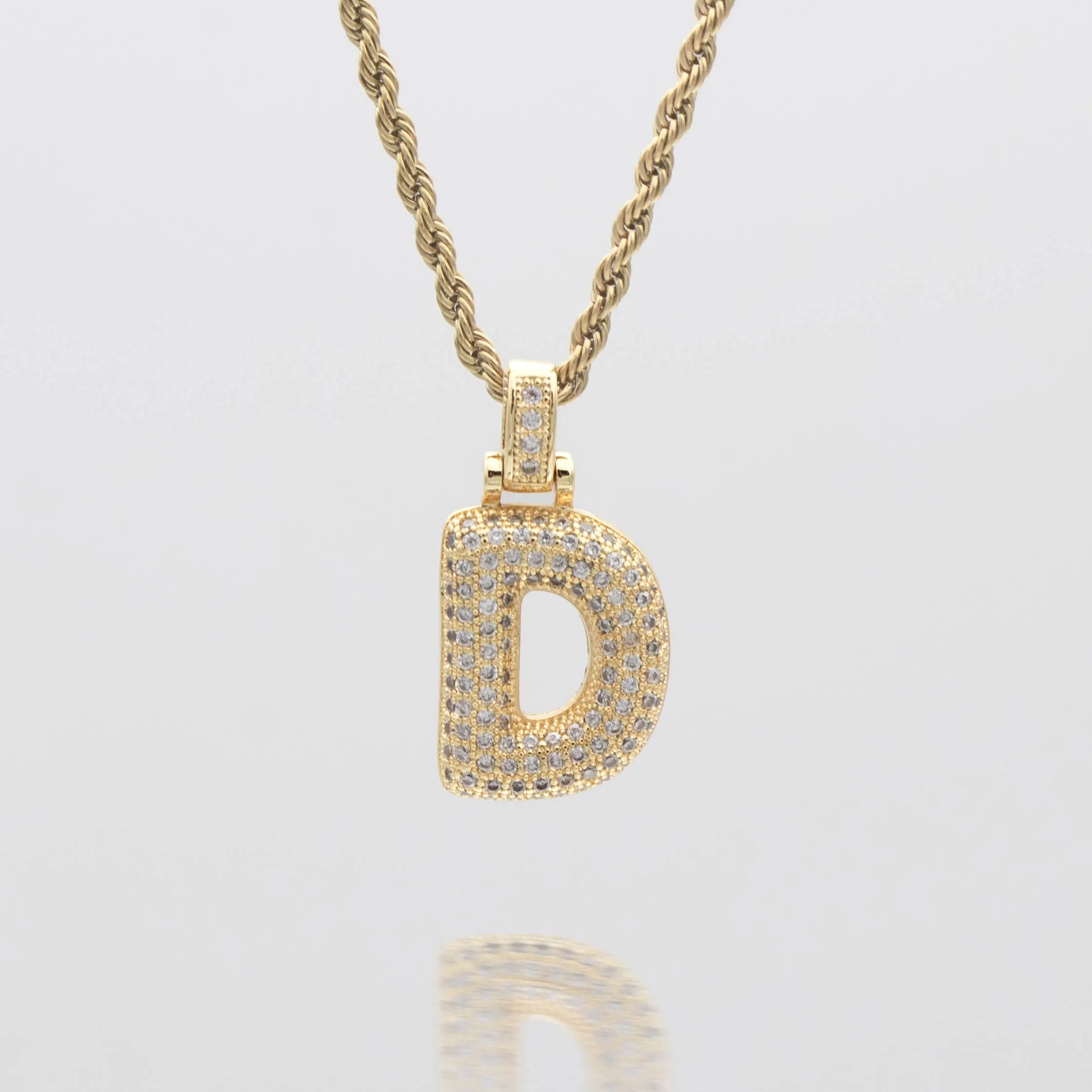 FREE GIFT | ICY Bubble Letter Initial Necklace sold by PRYA product image thumbnail 5