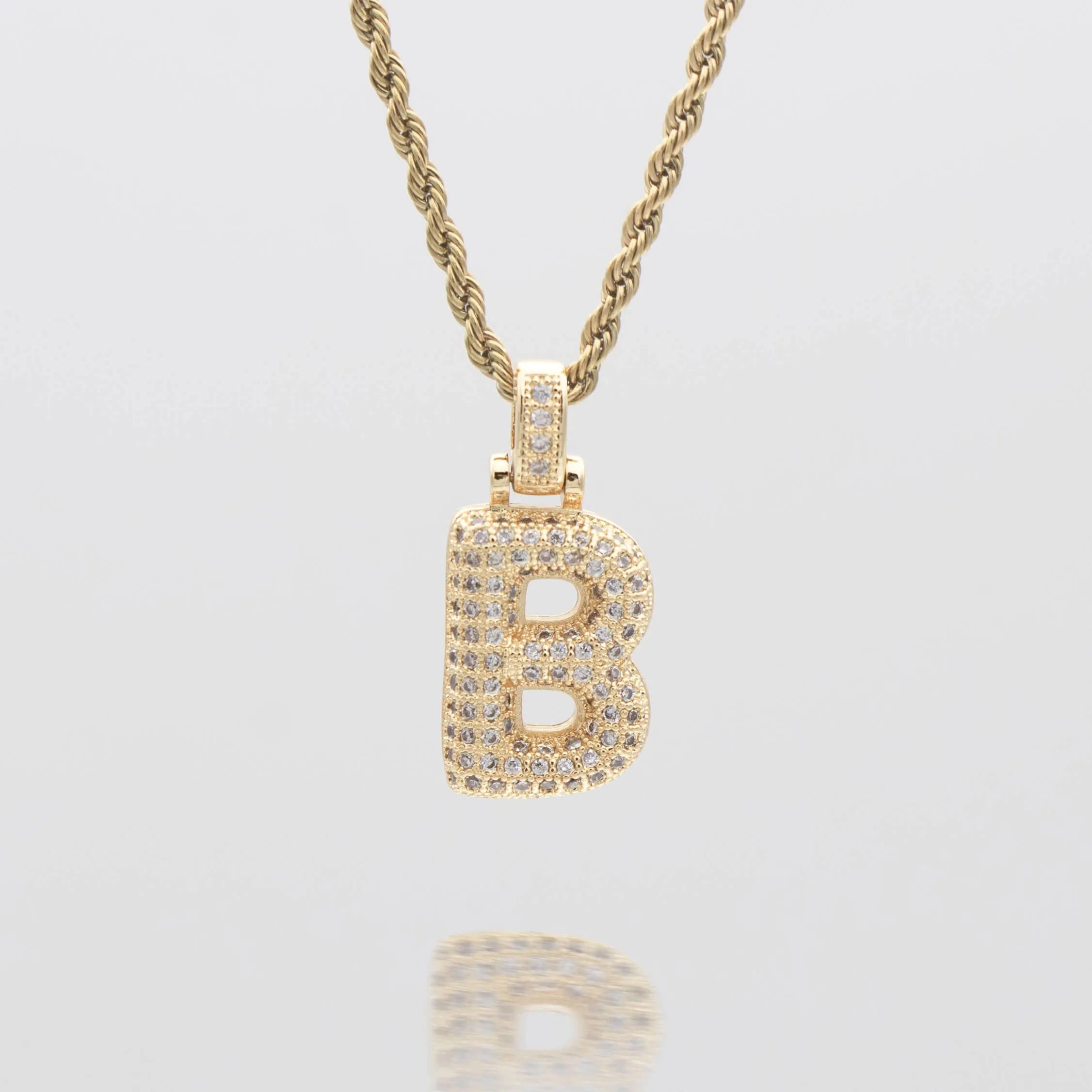 FREE GIFT | ICY Bubble Letter Initial Necklace sold by PRYA product image thumbnail 3