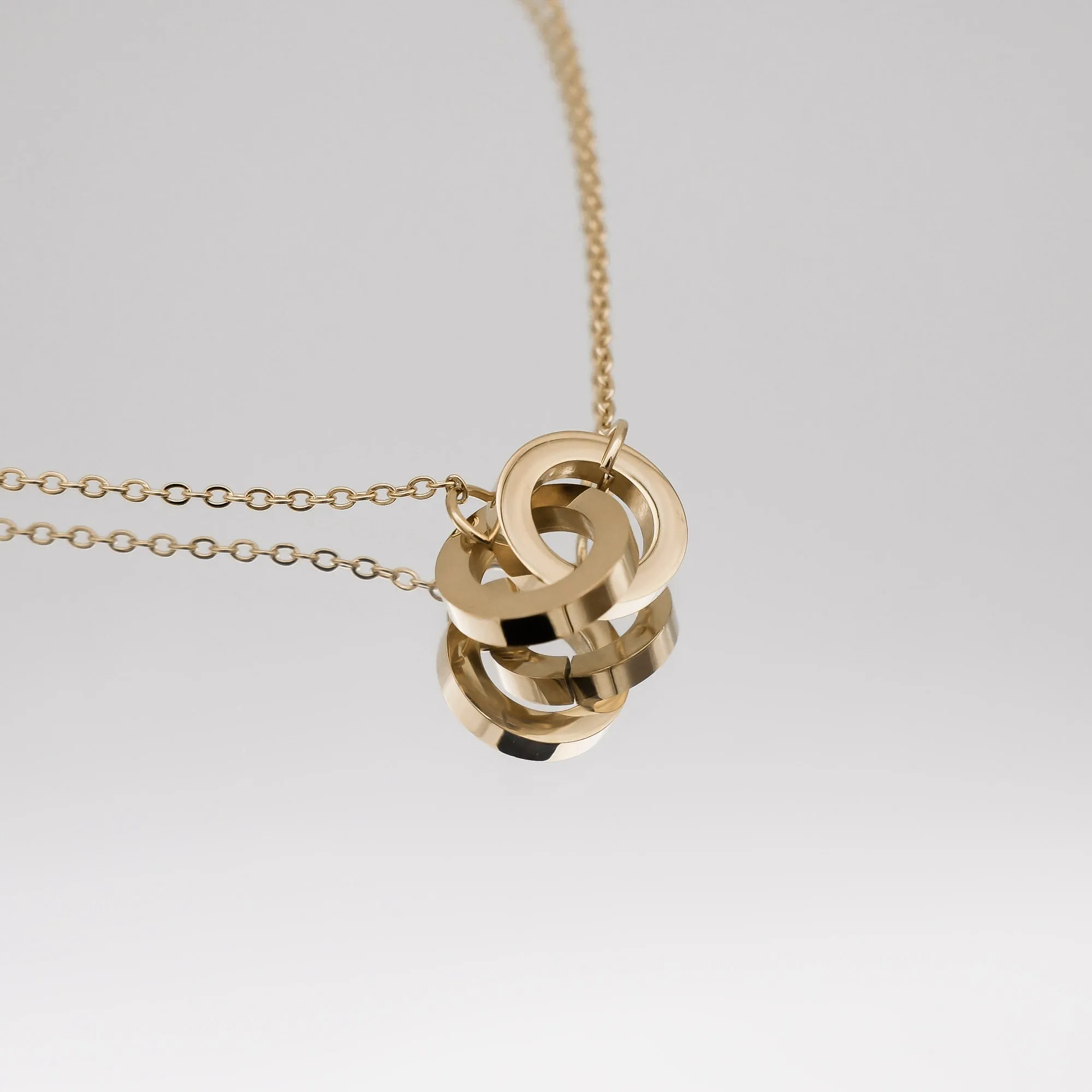 Amara Interlocking Necklace sold by PRYA product image thumbnail 4
