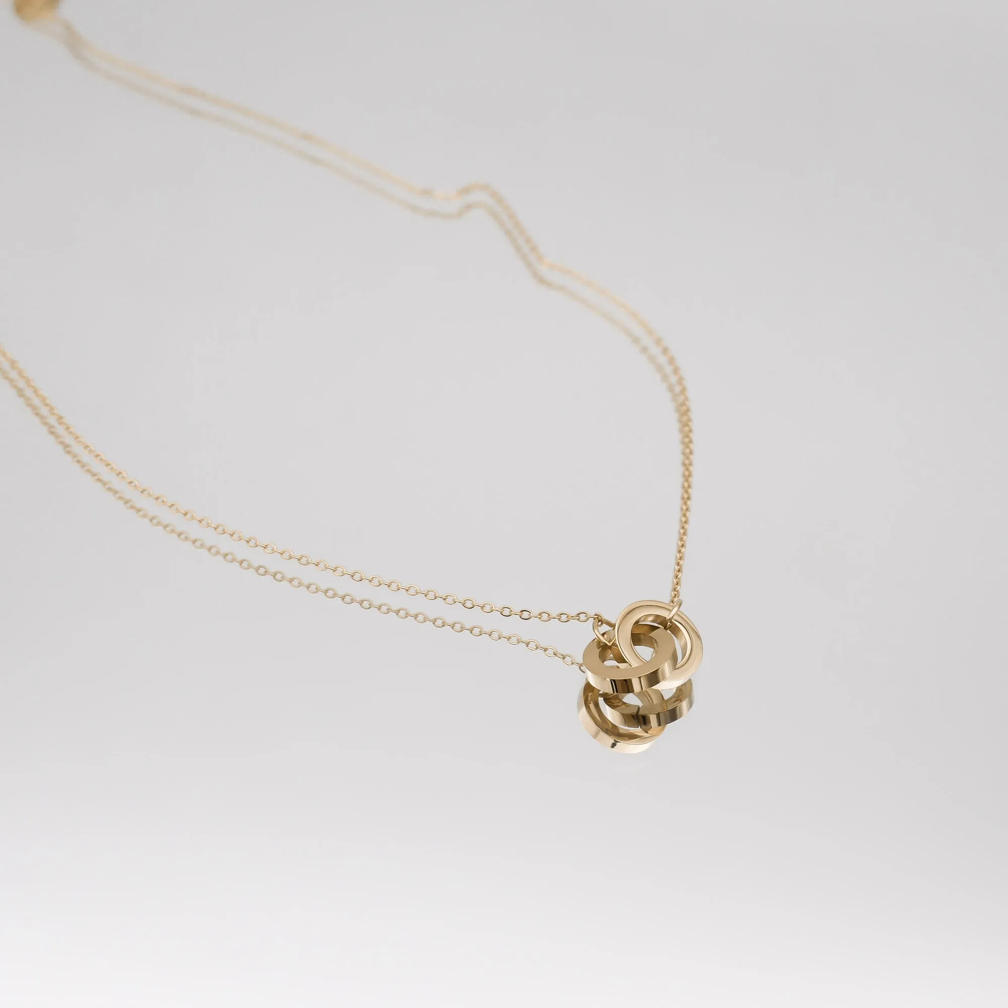 Amara Interlocking Necklace sold by PRYA product image thumbnail 2