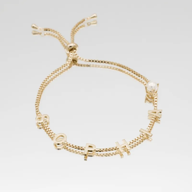 Classic Custom Name Bracelet sold by PRYA