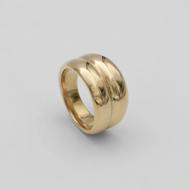 Eliana Double Band Ring made by PRYA