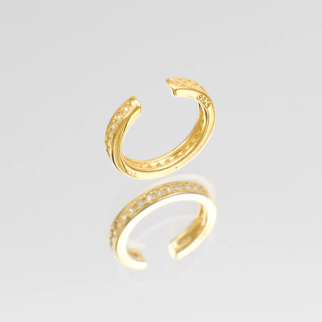 Classic Pave Ear Cuff sold by PRYA product image thumbnail 4