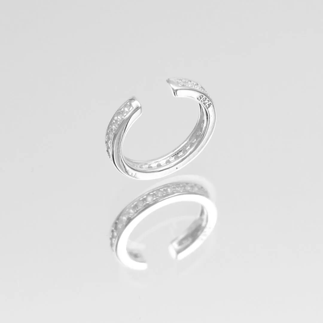 Classic Pave Ear Cuff sold by PRYA product image thumbnail 2