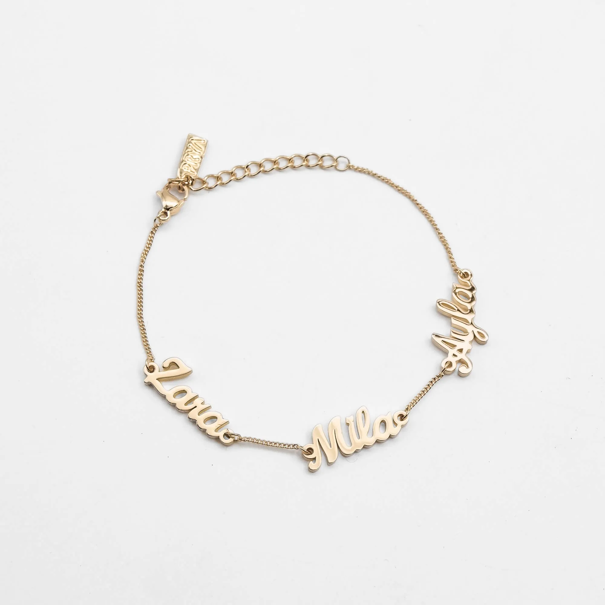 Miami Multiple Name Bracelet sold by PRYA product image thumbnail 5
