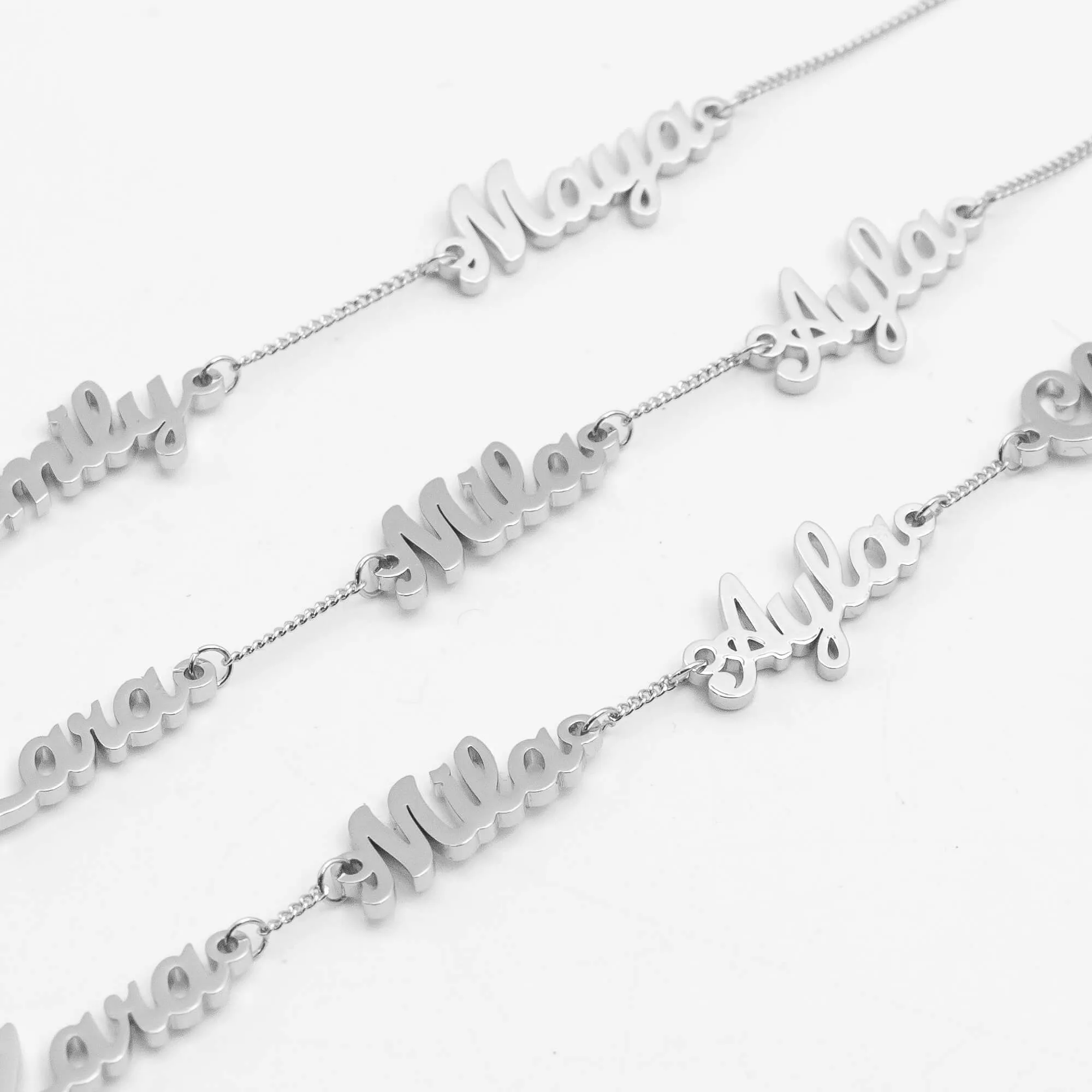 Miami Multiple Name Bracelet sold by PRYA product image thumbnail 3