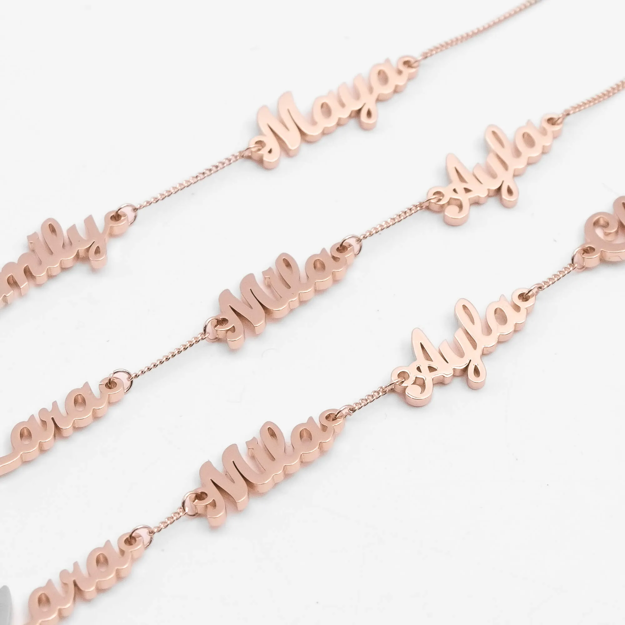 Miami Multiple Name Bracelet sold by PRYA product image thumbnail 2