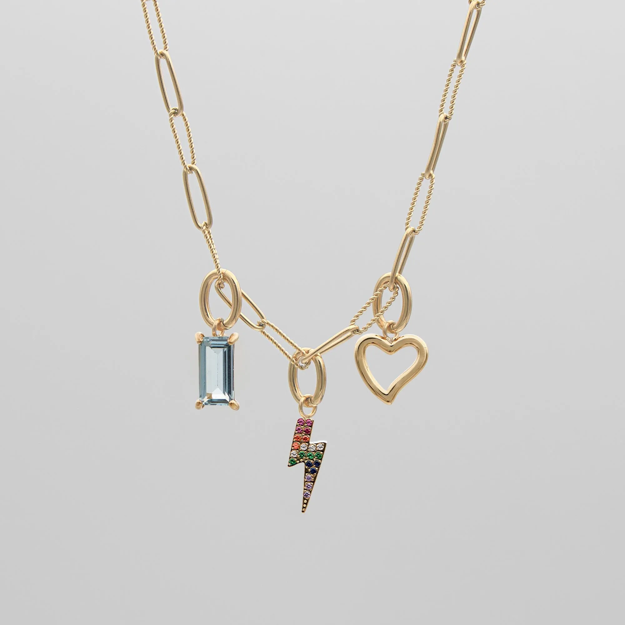 Personalised Initial Charm Necklace sold by PRYA product image thumbnail 5