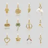 Tropical Gold Charm Necklace sold by PRYA