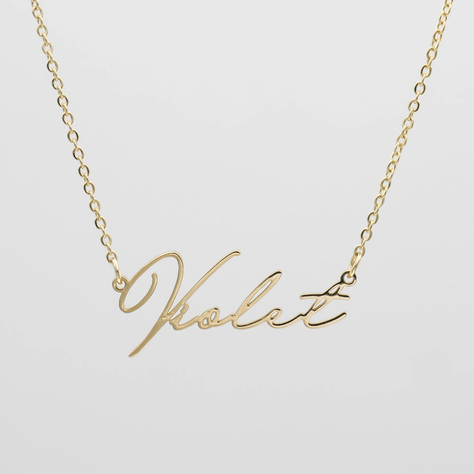 Valencia Custom Name Necklace sold by PRYA