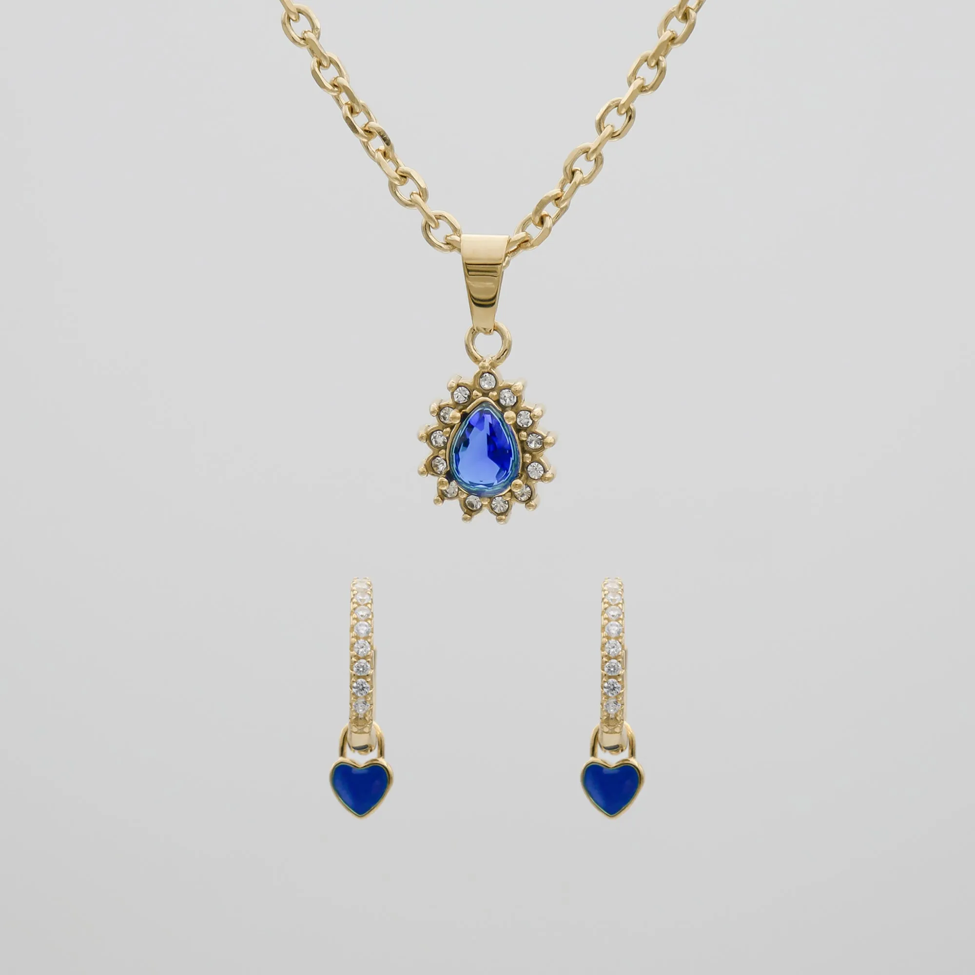 Zayla & Gabby Sapphire Set sold by PRYA product image thumbnail 3