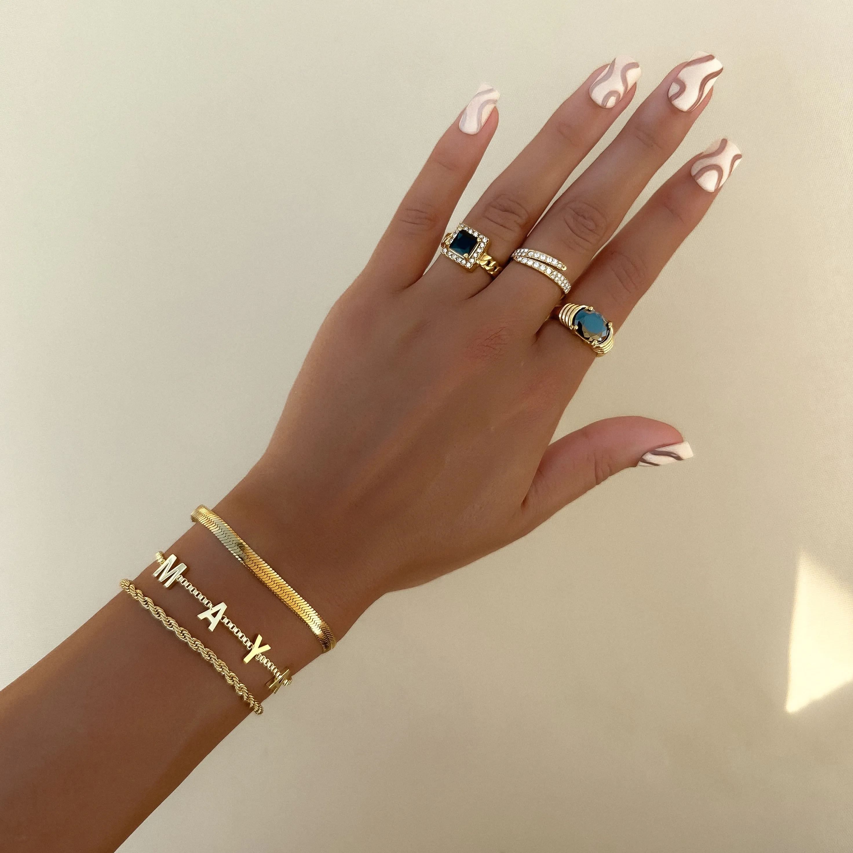 Classic Custom Mum Bracelet sold by PRYA product image thumbnail 5