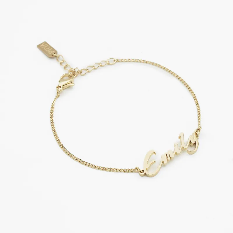 Vienna Custom Name Bracelet made by PRYA