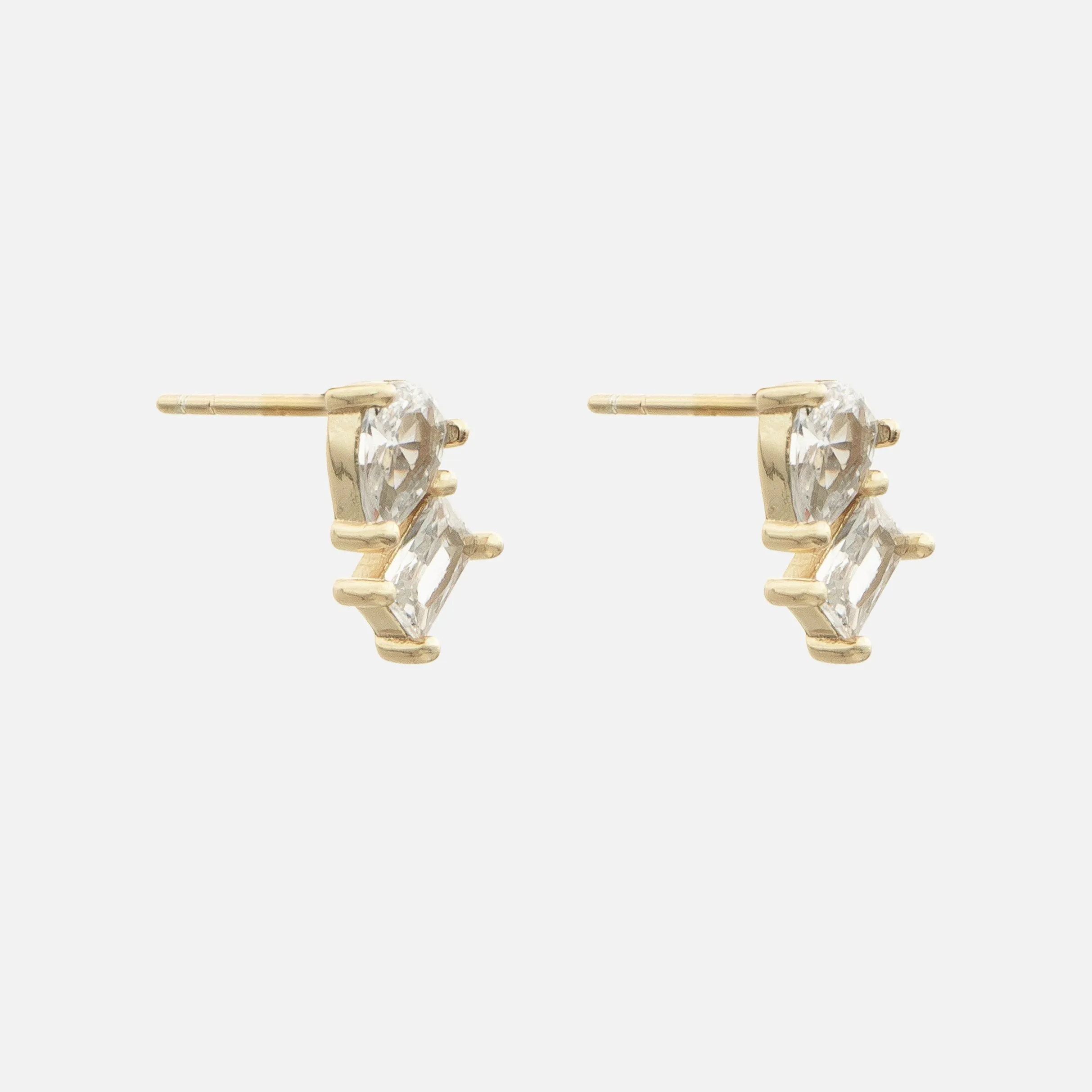 Aya Toi Et Moi Stud Earrings sold by PRYA product image thumbnail 4