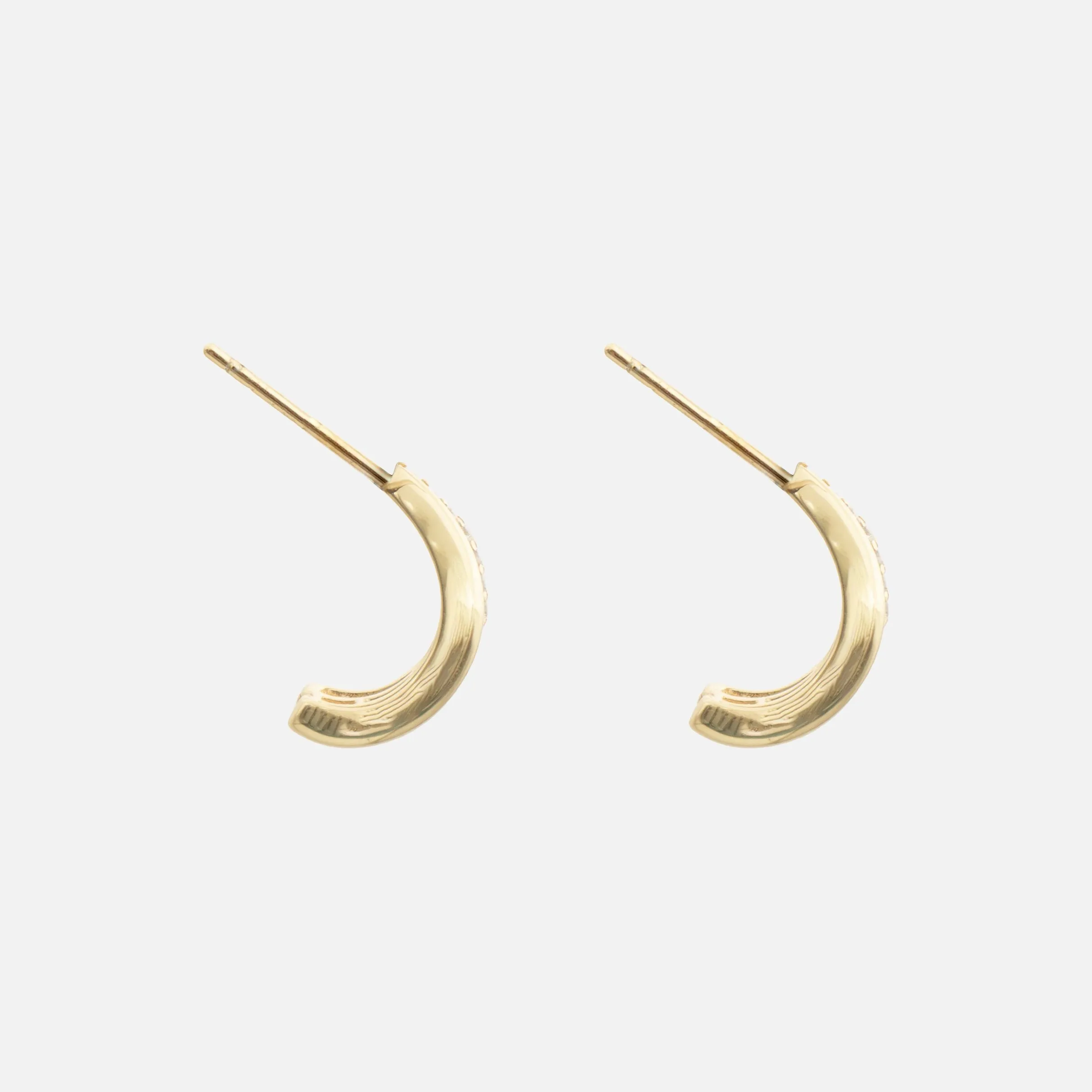 Aurea Double Hoop Earrings sold by PRYA product image thumbnail 4