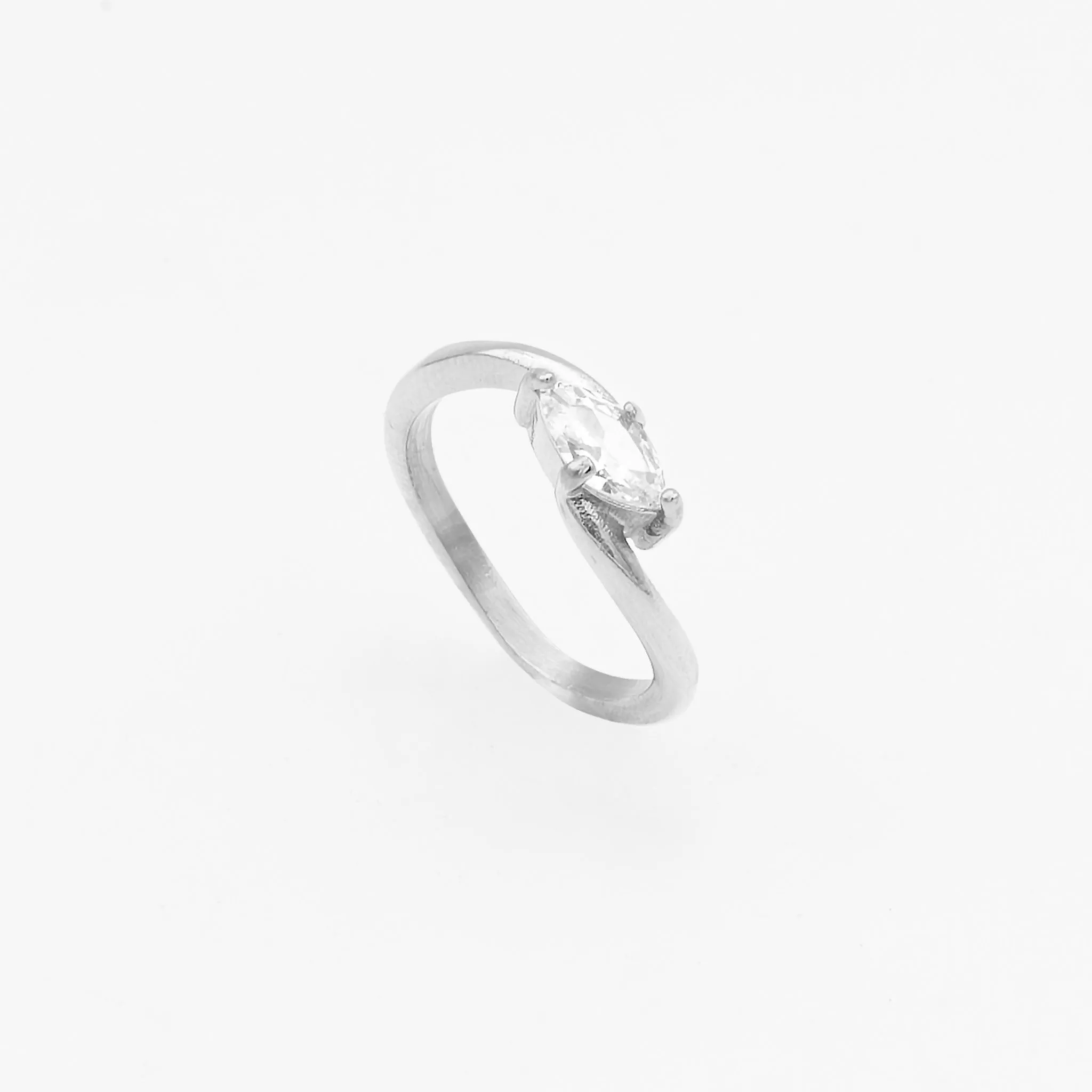 Elara Clear Stone Ring sold by PRYA product image thumbnail 2