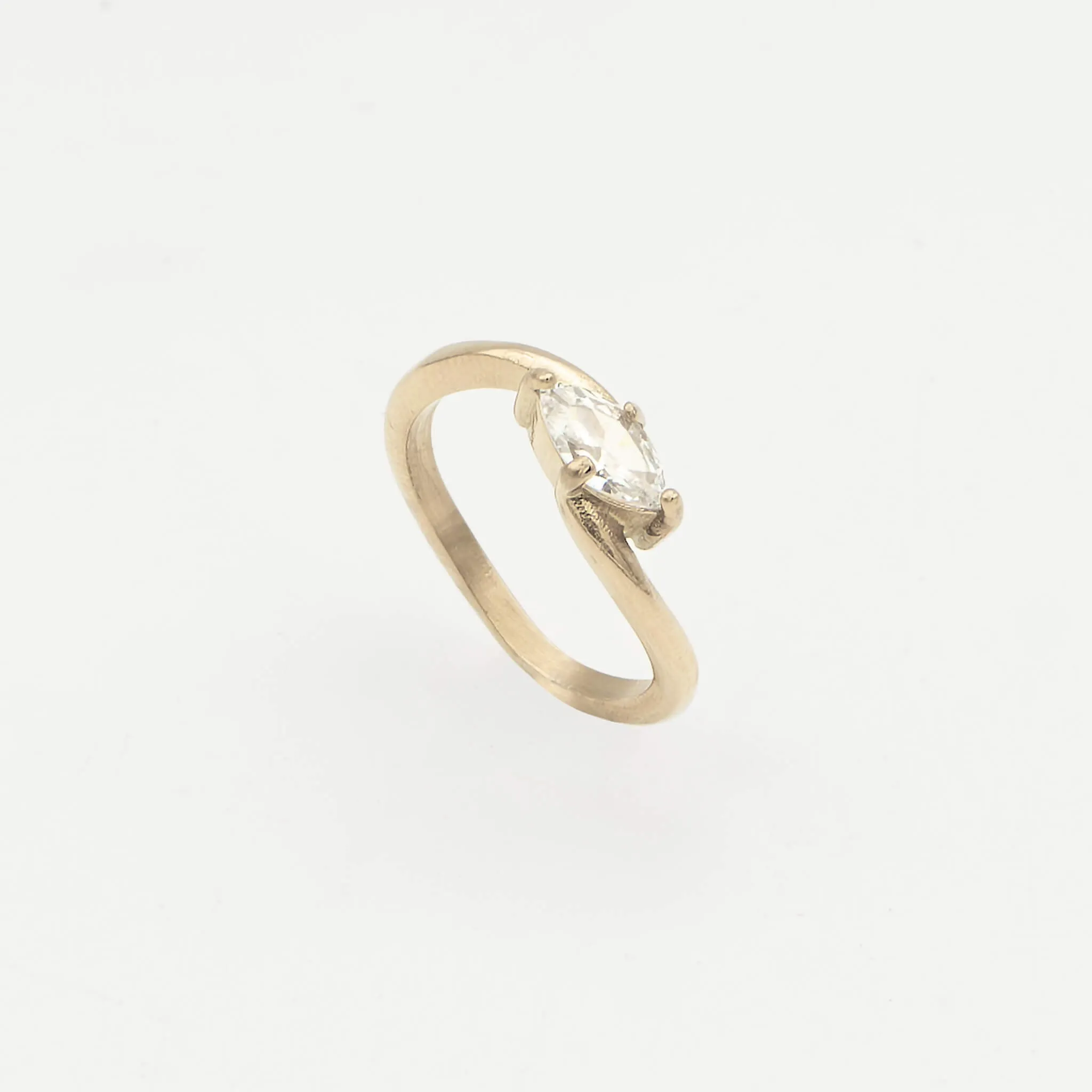 Elara Clear Stone Ring sold by PRYA product image thumbnail 4