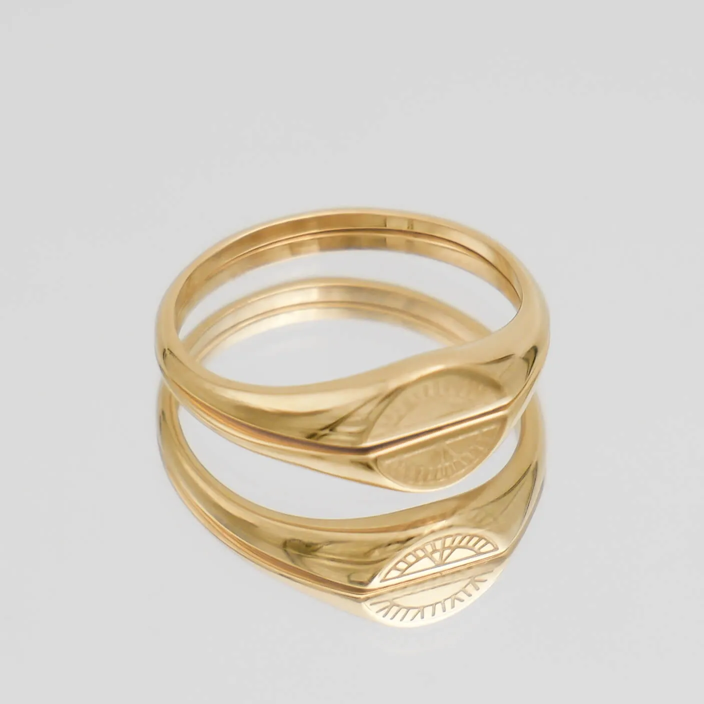 Skyla Ring | Gold sold by PRYA product image thumbnail 4