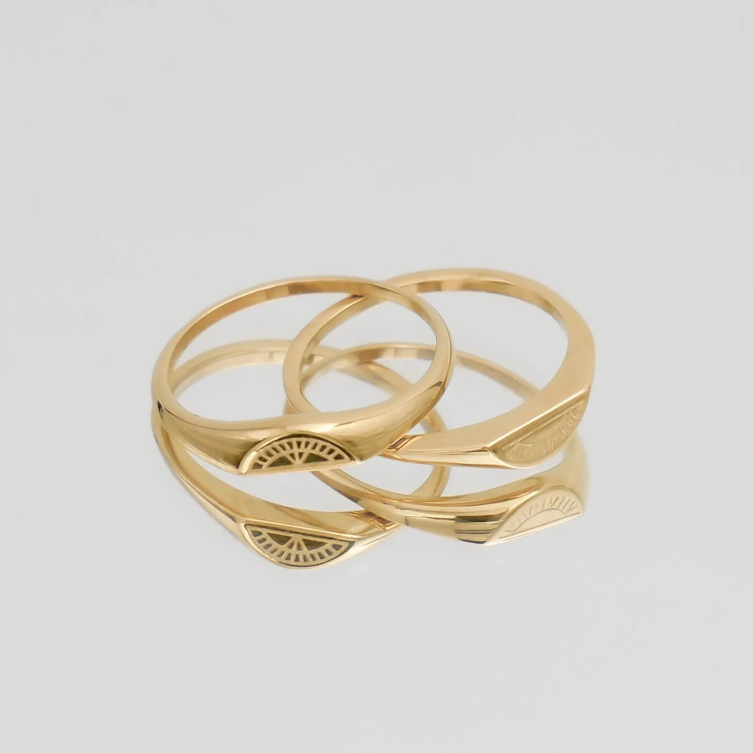 Skyla Ring | Gold sold by PRYA product image thumbnail 2