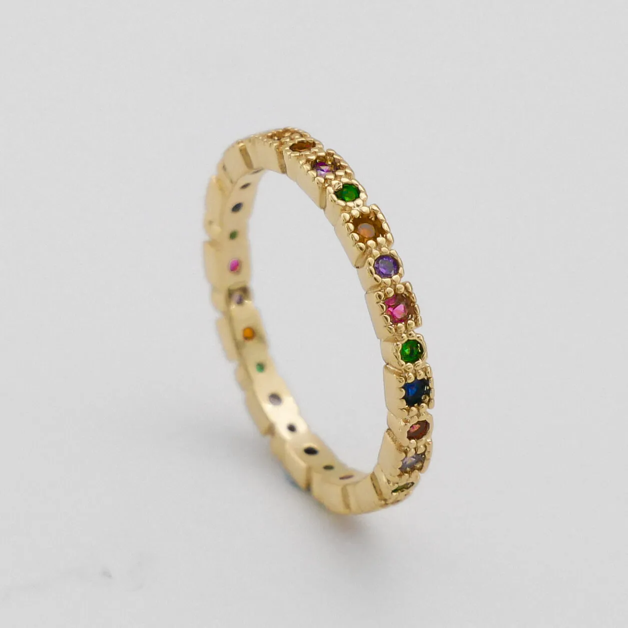Shona Rainbow Ring sold by PRYA